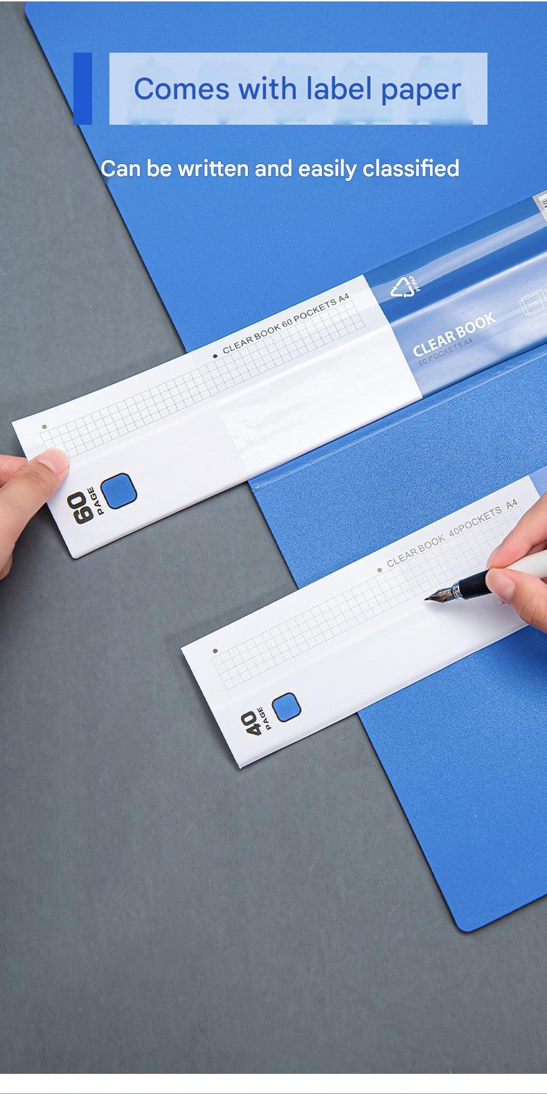 A4 document holder full expansion view