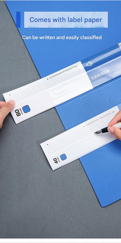 A4 document holder full expansion view