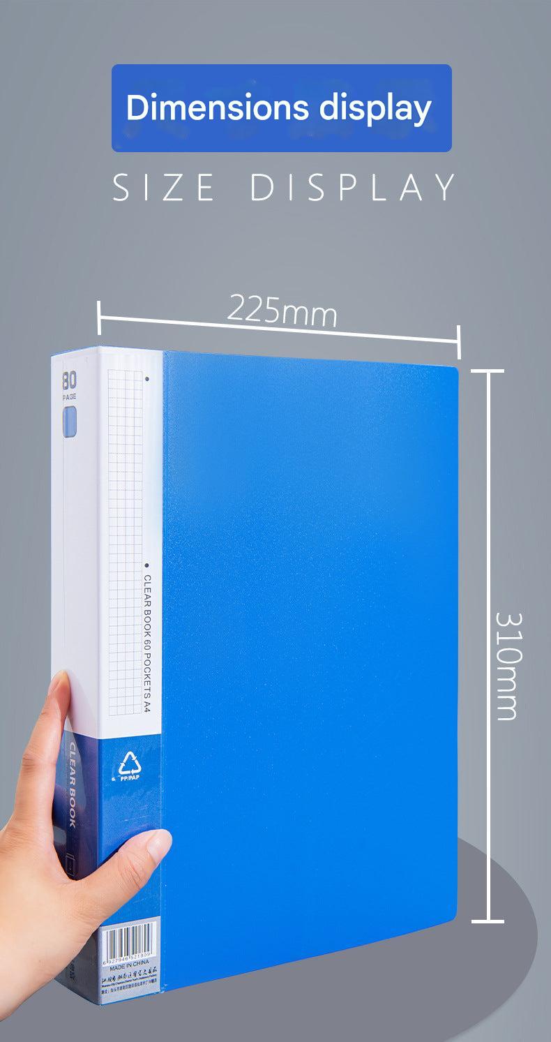 A4 document organizer thickness view