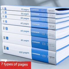 A4 document holder full expansion view
