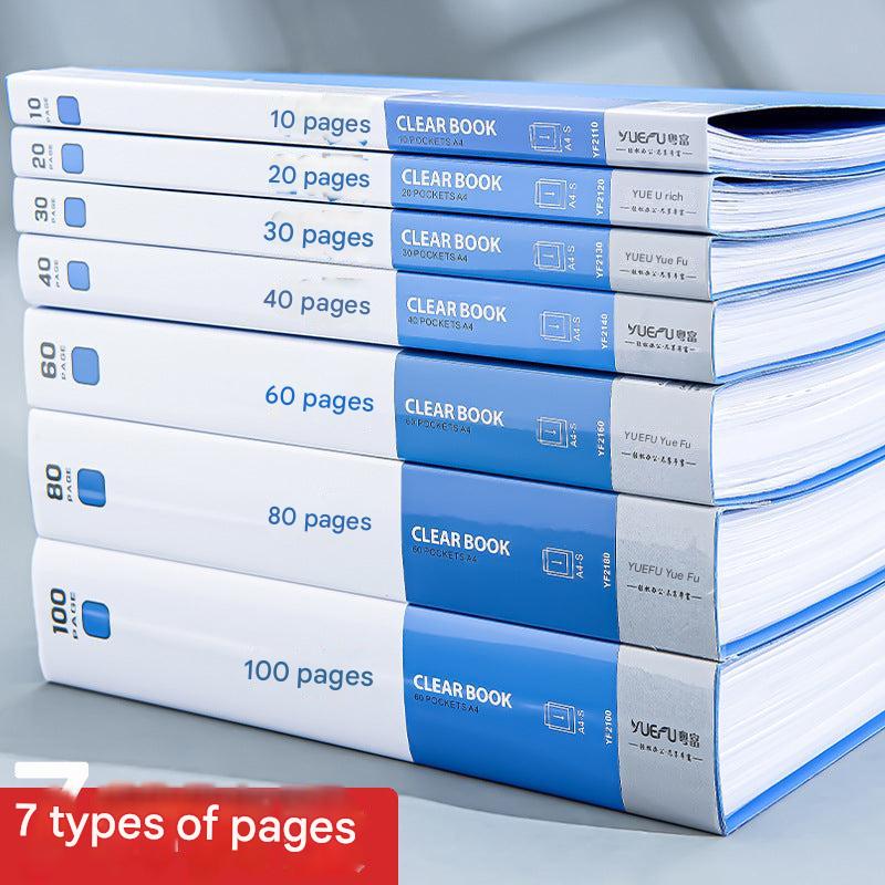 A4 document holder full expansion view
