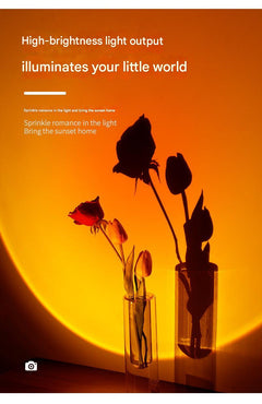 elegant sunset humidifier design