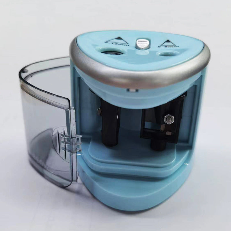 dual hole sharpener on desk