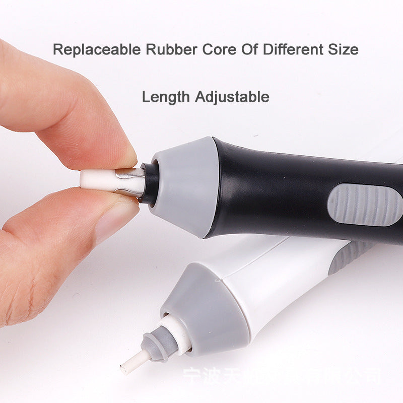 durable electric eraser in black colour
