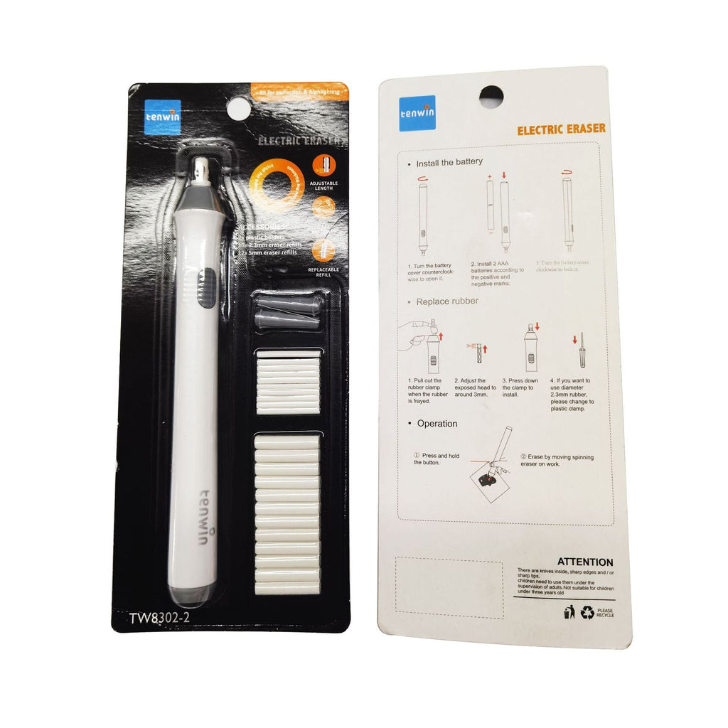 artist electric eraser for detailed work