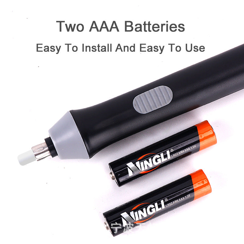 Tenwin electric eraser in use