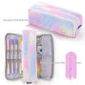 Angoo pencil case with watercolor design