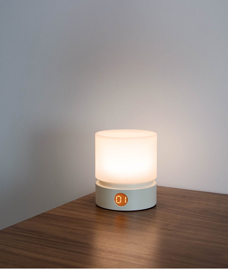 Timer functionality on LED lamp demonstration