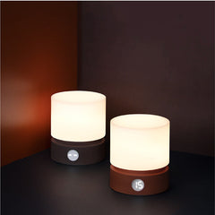 Close-up of portable LED lamp design