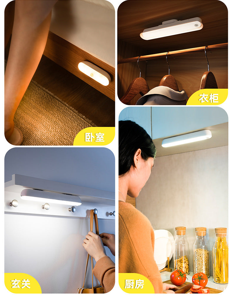 stylish USB LED night light at work desk