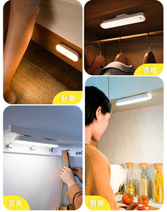 stylish USB LED night light at work desk