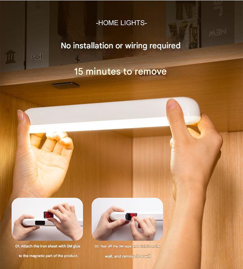image of USB charged LED night light with motion sensor