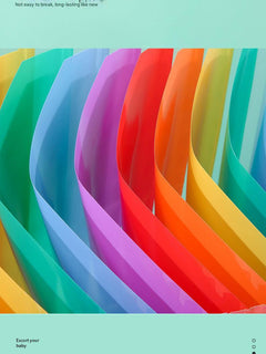 multiple colour file organizers stacked together