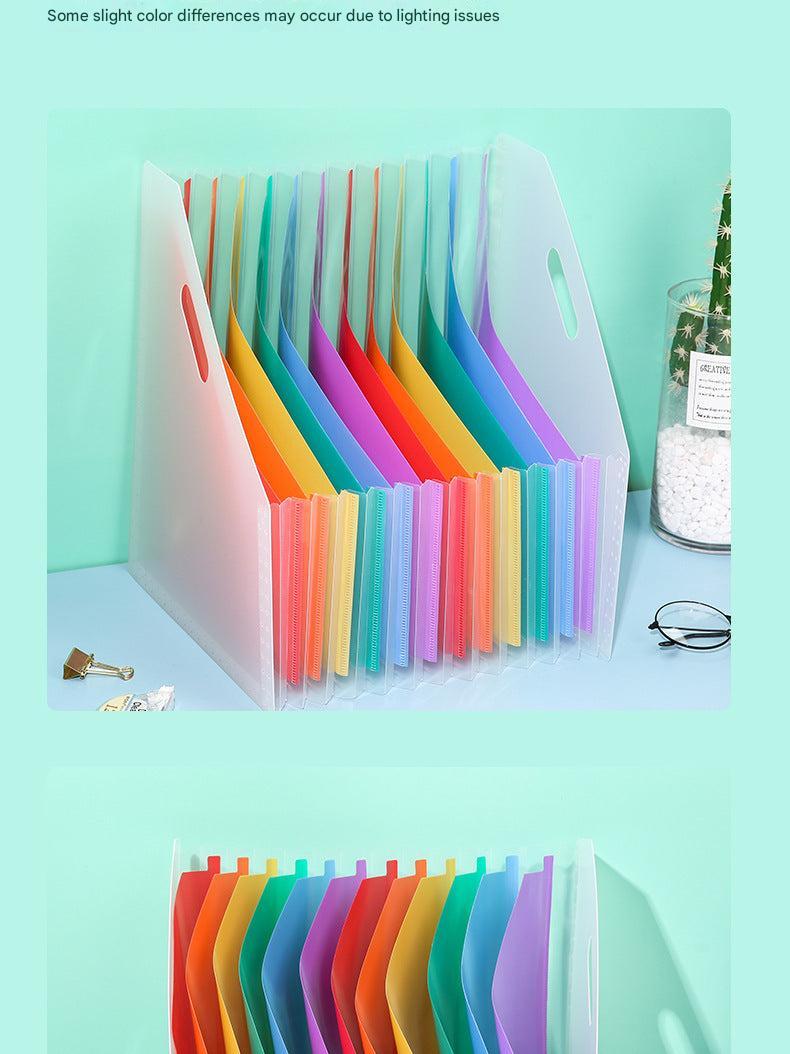 transparent file organizer opened showing contents