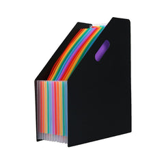 detailed view of file holder inner compartments