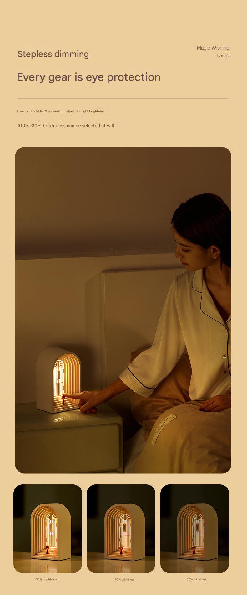 energy-efficient desk lamp showcasing USB connectivity