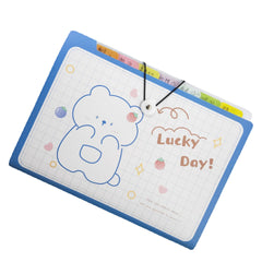 compact portable accordion document folder