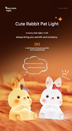 Kids enjoying their cute night light