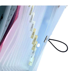Image of A6 Compact File Folder in purple for conferences