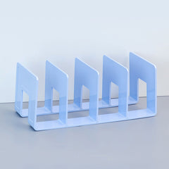 overview of a versatile clear book stand in use