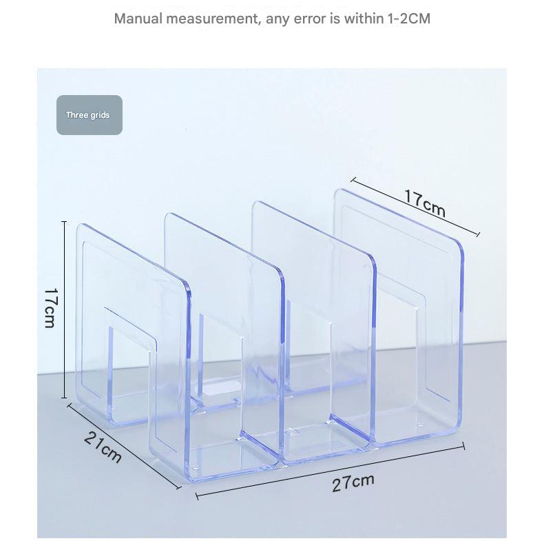 detailed view of slot adjustments in book stand