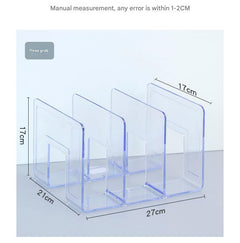 detailed view of slot adjustments in book stand