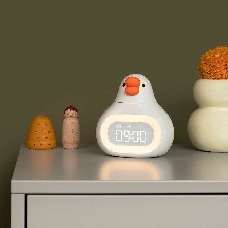 Colourful children's LED clock display