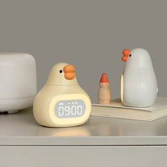 Cute cartoon style alarm clock for children