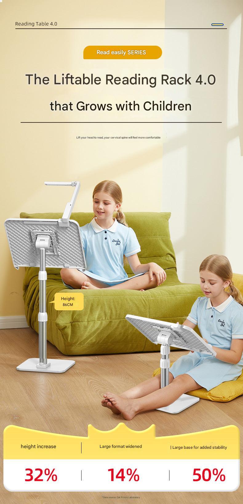Multi-functional study stand in use