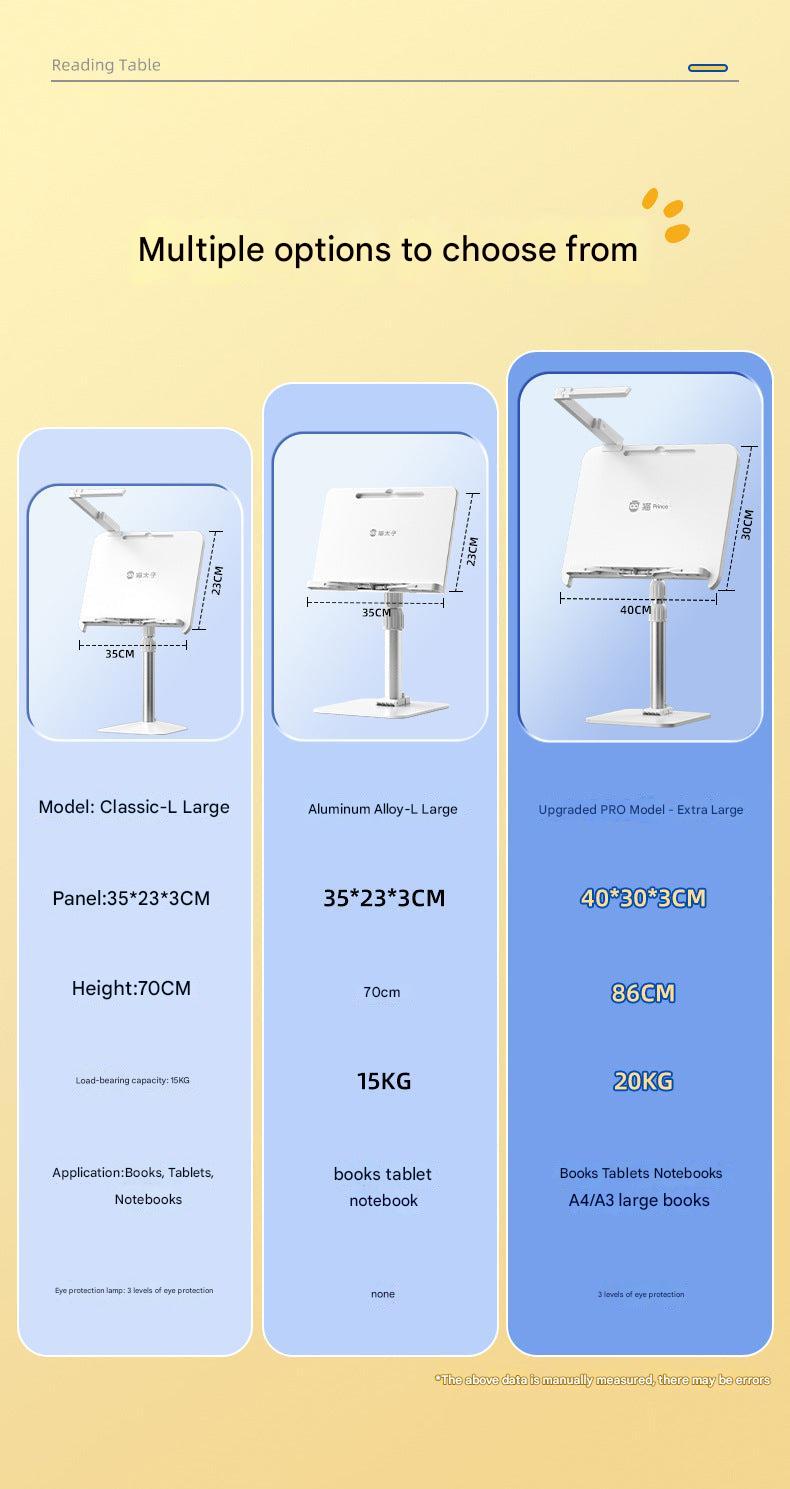Adjustable multi-function reading stand for children image