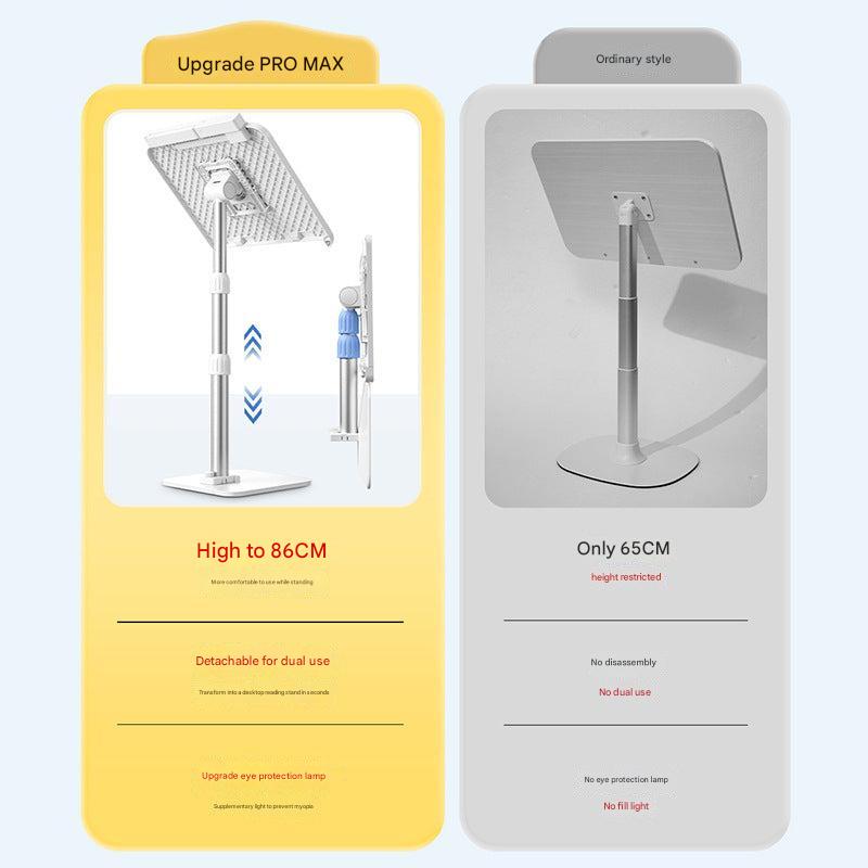 Portable adjustable reading stand for kids