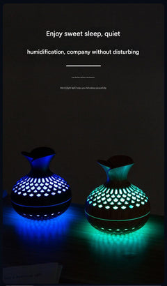packaging of wood grain ultrasonic humidifier