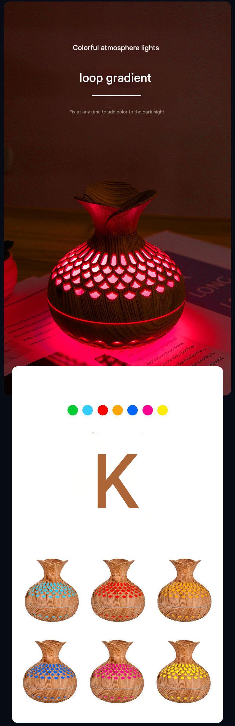 humidifier in living room setting