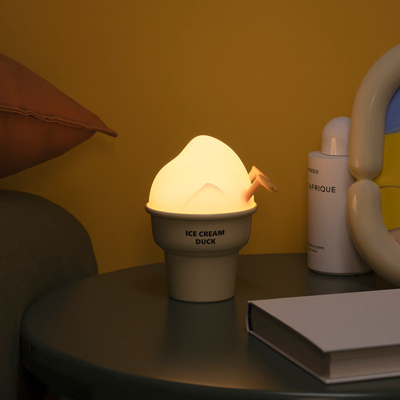 Rechargeable Ice Cream Night Light with Warm Glow 2