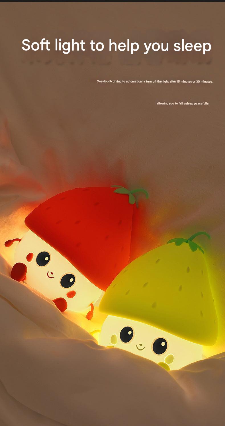 Silicone night light in off position