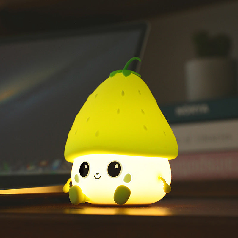 Silicone night light in off position