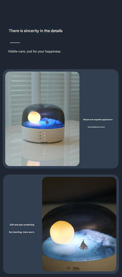 Wireless Bluetooth speaker with integrated light