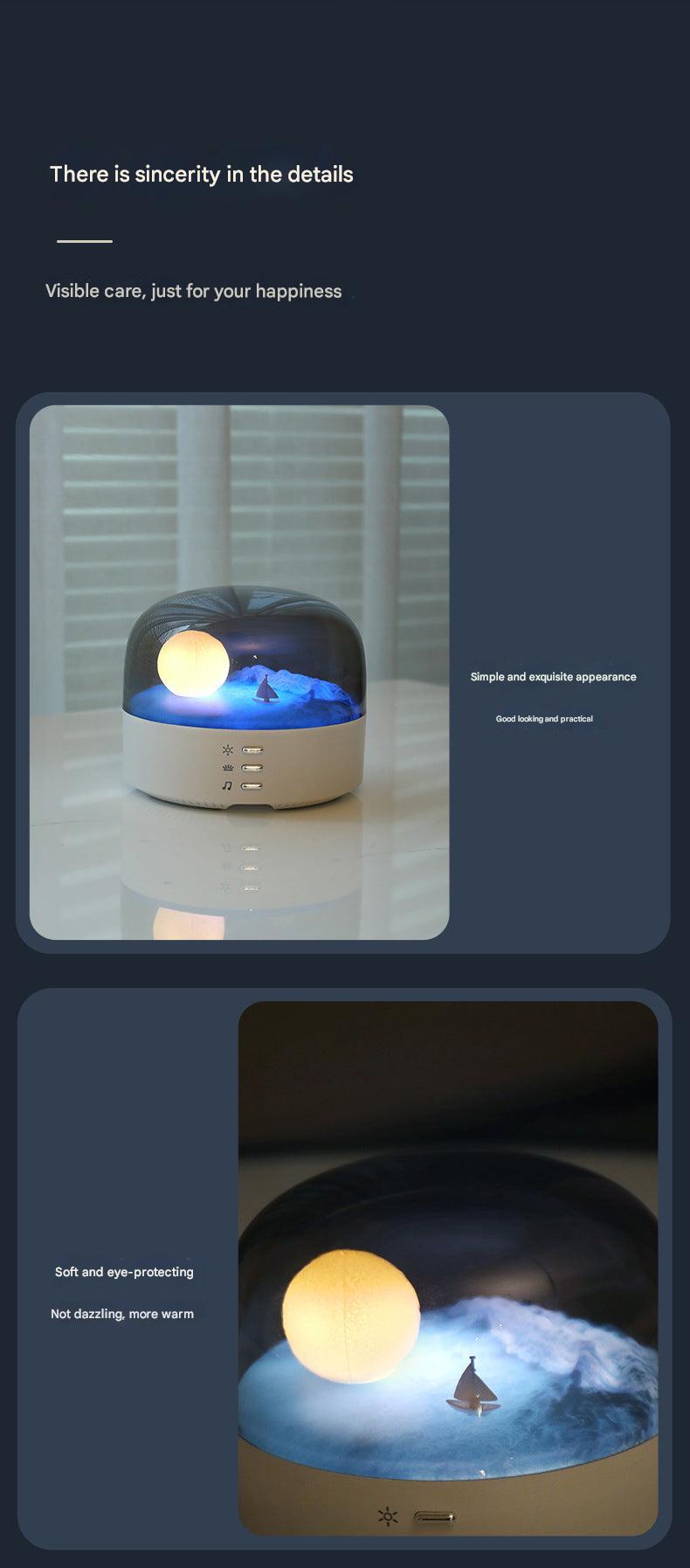 Wireless Bluetooth speaker with integrated light