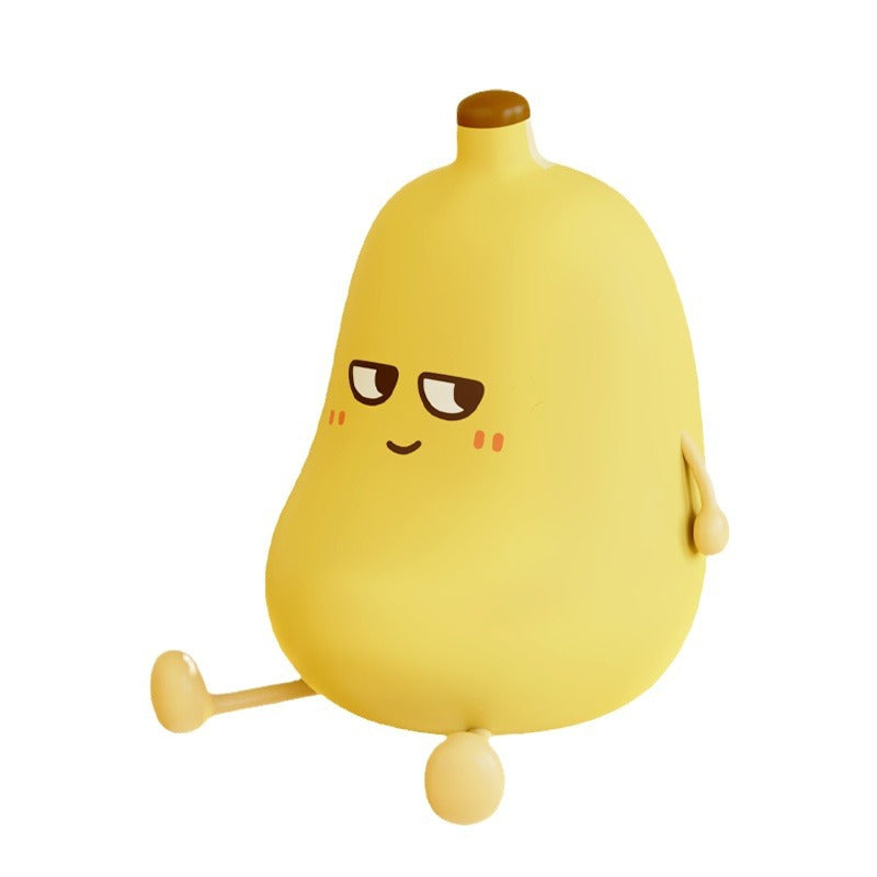 Cool cartoon design banana lamp in kids room