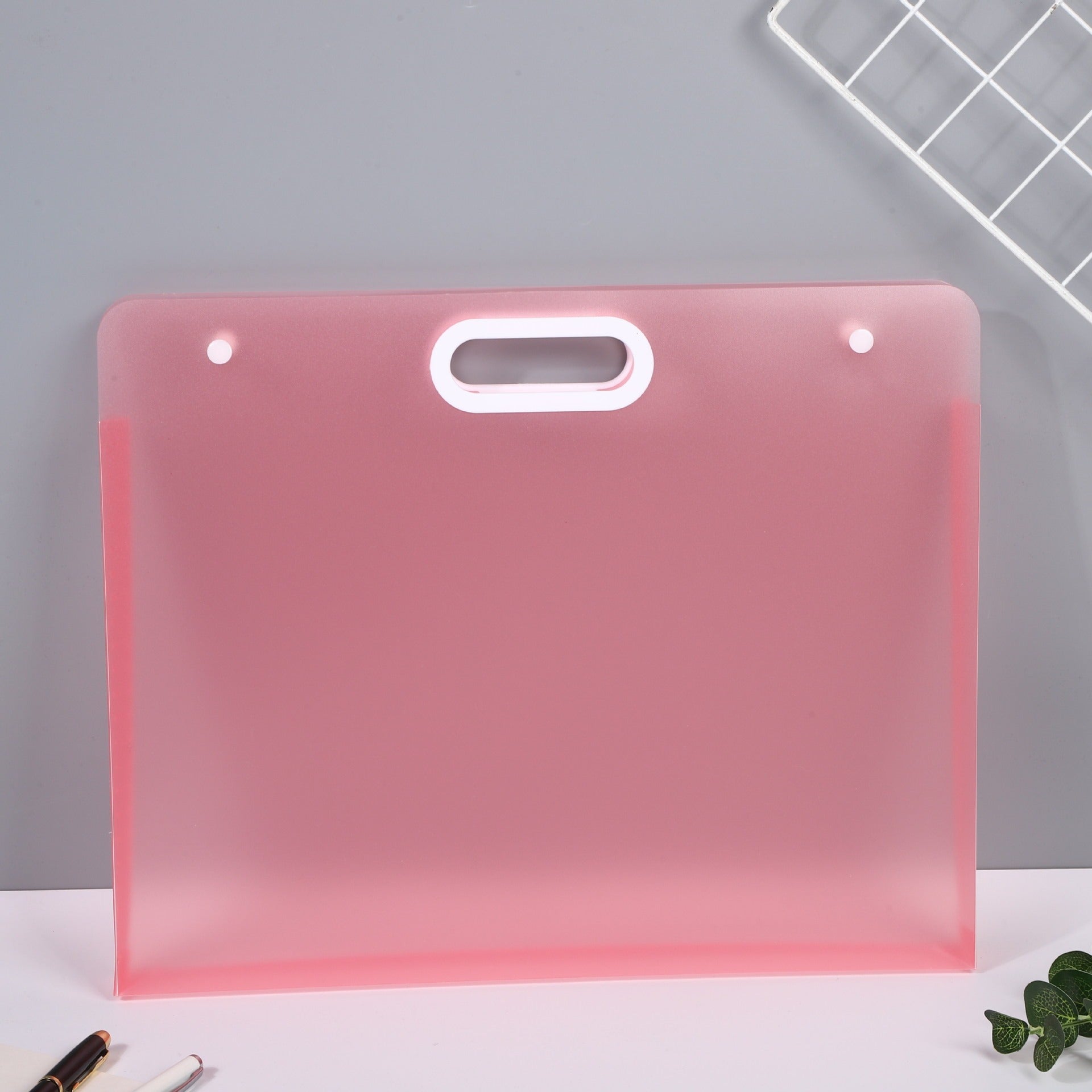 Multi-coloured artist supply transport bag