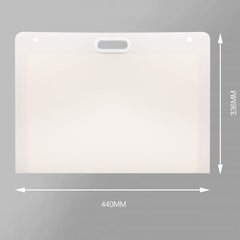 Durable art portfolio bag in white