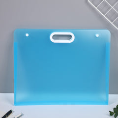 Art portfolio case with multiple compartments