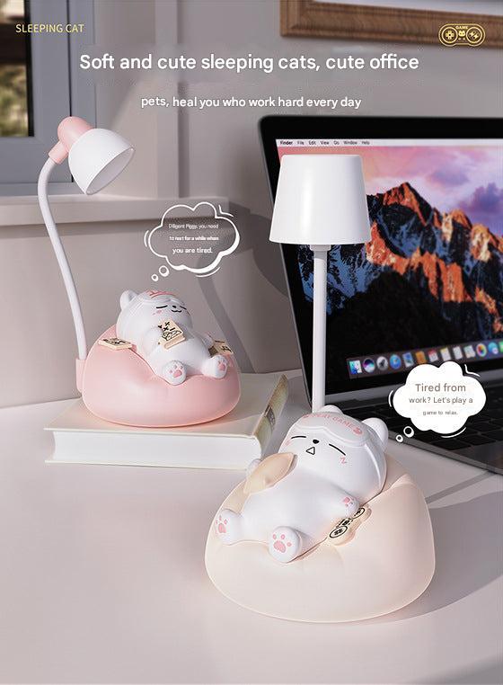 Adjustable brightness settings of cat night light