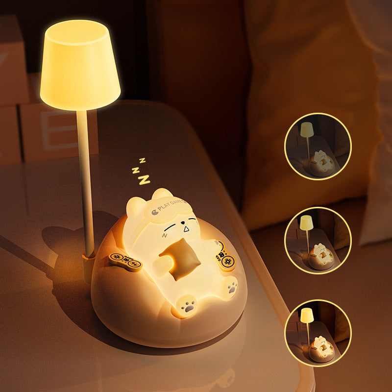 Adjustable brightness settings of cat night light