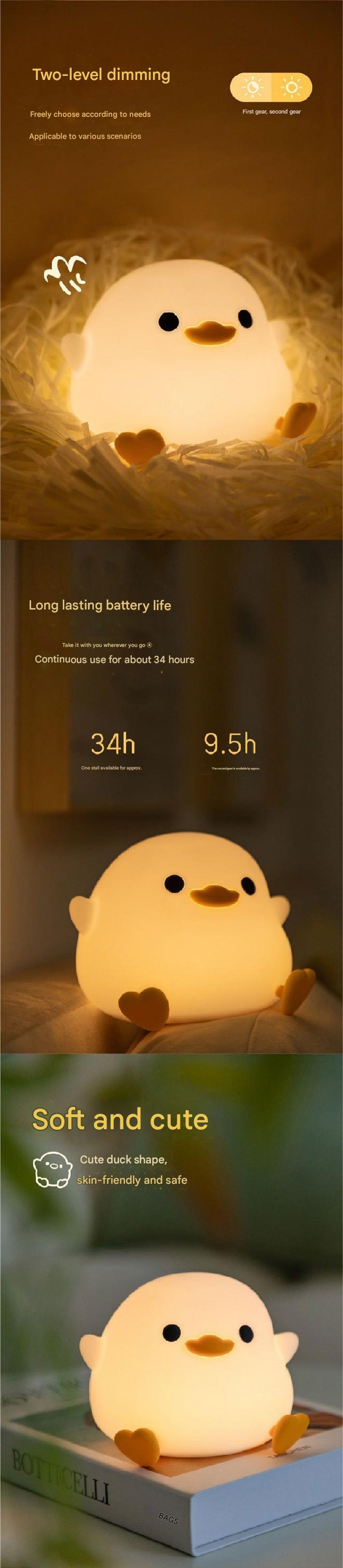 Duck-shaped lamp for kids' room decor - image 9