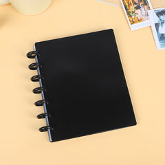 Pink A4 photo album with durable PP cover