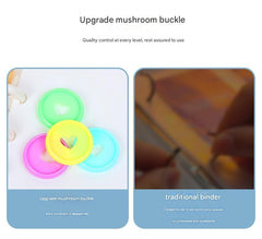 White A4 multi-pocket album showcasing organizational features