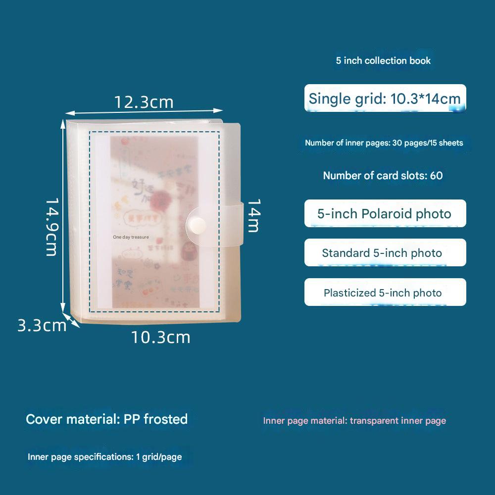 Compact Multi-Pocket Instant Photo Album front cover