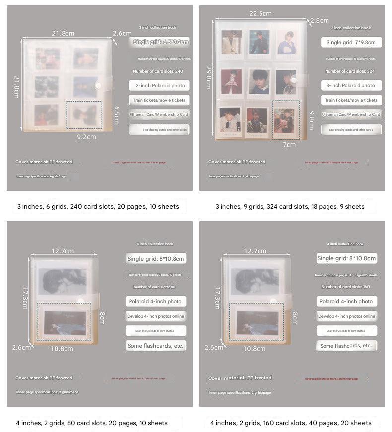 Album lying flat showing its lightweight design