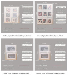 Album lying flat showing its lightweight design